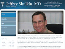 Tablet Screenshot of jeffshulkinmd.com